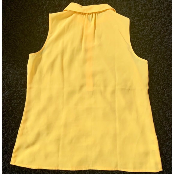 Ann Taylor Loft Yellow Blouse! - Picture 2 of 2